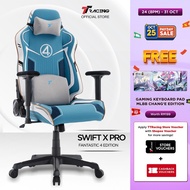 TTRacing Swift X Pro Fantastic 4 Edition Gaming Chair Office Chair Kerusi Gaming - 2 Years Official 