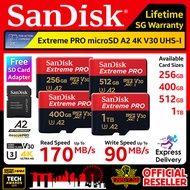 [12BUY] Sandisk Extreme Pro MicroSD Card A2 U3 4K V30 200MB/s 1TB QXCD QXCU QXCG