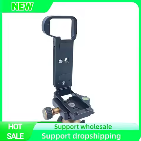 Solid Quick Release Plate L Bracket Camera Grip For SONY A7C2 A7CR Camera Hand Grip Base Vertical L 