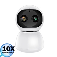 1080P WiFi IP Surveillance Smart Home Indoor CCTV PTZ 360 10X Zoom Baby Monitor Security Video Camera