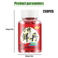 Pelet Butiran Merah Umpan Ikan Aroma Menarik Mangsa Ikan Umpan Pancing Untuk Semua Jenis Ikan Air Ta