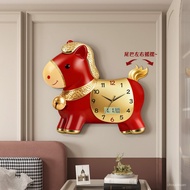 Immediately Rich Clock Wall Living Room Household Wall-Mounted Creative Swing Quartz Perpetual Calen