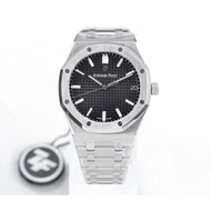 ZF AP_ audemars_ royal oak series 15500 black plate 41 mm men automatic mechanical watches scene shooting before shipment