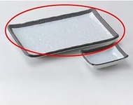Momoyama 8.0 Baking Dish, 8.7 x 5.7 x 0.8 inches (22 x 14.5 x 2.2 cm), For Restaurants, Inns, Japane