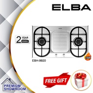 ELBA Stainless Steel Stove with SAFETY VALVE / Elba Stove / Built-in Gas Hob / Dapur Gas Stainless S