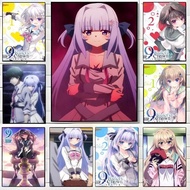 C9TD Fantasy Superpower Anime N-Nine Rulers Crown Poster  Self-adhesive Art Waterproof Paper Sticker