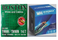 THHN wire Wiremax brand #14 (2.0mm)per box. 150meter