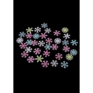 Frozen glow sticker