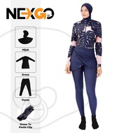 [🔥HOT SALE🔥](M - 6XL)Full Cover Islamic 3 Pieces Set Muslimah Swimming Suit Women Swimwear Long Slee