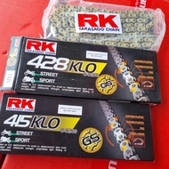 RK TAKASAGO 415 428 ORING CHAIN RANTAI ORING RK JAPAN 132L Y15ZR LC RS RXZ SRL RFS RANTAI MOTOR CHAI