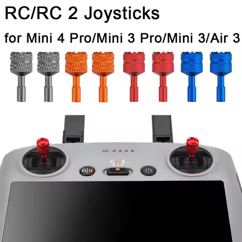 Joystick for Dji Mini 4 Pro/air 3 Rc 2/rc Aluminium Alloy for Dji Mini 3 Pro/mini 3/mavic 3 Pro/mini