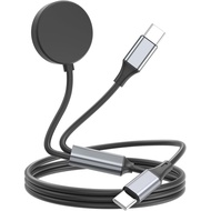 USB C 2 in 1 Multi Fast Charger Charging Cable for Samsung Galaxy Watch 7/FE/Ultra/6/6 Classic/5/5 P