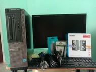 คอมพิวเตอร์ครบชุด Dell Optiplex  core i5 gen3 จอ 20 ครบชุดพร้อมใช้งานสวยๆ  ( มือ 2 )