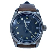 SEIKO mens watches quartz wrist watch analogues leather BLK BRW 7N42-HAP0 Direct from Japan Secondha