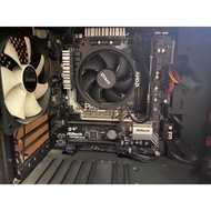 Used Asrock AB350M Pro4 Mainboard. Asrock B350m Pro4 motherboard