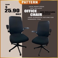 Ergonomic Office Chair with Hydraulic | Chair with Adjustable Armrest | Kerusi Office