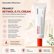 Frankly Retinol 0.1% Cream 30ml Anti-Aging Wrinkle Face Cream Korean Skincare Moisturizing Ships fro