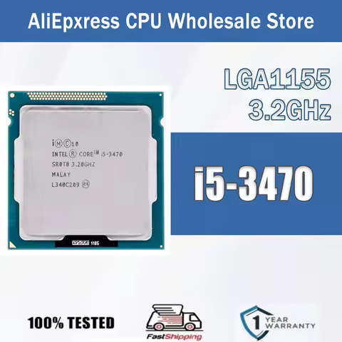 Intel Core i5-3470 3.2GHz SR0T7 SR0T8 Quad-Core 6M 77W Computer CPU Processor Server i5 3470 Package