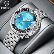 FOXBOX Men's Quartz Watch Three-Hand Calendar Anti-Watch Steel Band Business Watch
