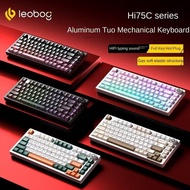 LEOBOG Hi75C Aluminum RGB Keyboard Colour Changeable Hot Switching Knob System 3/5 Legs For Gamers A