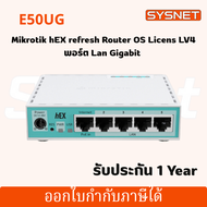 Mikrotik HEX refresh รุ่น E50UG เราเตอร์ OS Lv4 พร้อม Lan Gigabit รับประกัน 1 ปี