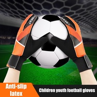 JSMY Children'S Football Goalkeeper Gloves Sponge Wear-Resistant Anti Slip Goalkeeper Gloves JSS