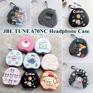 READY STOCK! For JBL TUNE 670NC Headphone Case Innovation Cartoon Headset Earpads Storage Bag Casing