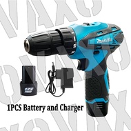 Cordless drill Makita original drill set 12v lithium battery portable brushless drill