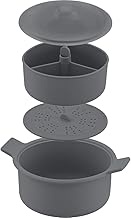 Takeda Corporation DRTN4M-GY 8.7 x 7.1 x 4.3 inches (22 x 18 x 11 cm), Time Saving, Gray 4-Piece Ran