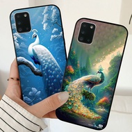Samsung a31 / a51 / a71 / m51 case with peacock print / beautiful case