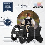Adjustable Double Buckle Weighted Vest – Fitness Training Vest for Home & Sports Workout