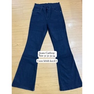 Black Cutbray Jeans Size smaller yes Stretch Jeans Material (31) waist circumference: 66 Length: 98(