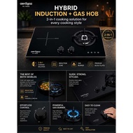 Aerogaz Hybrid Gas and Induction  Glass Hob AZ-700GI