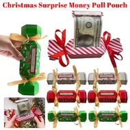 Christmas Party Gifts Birthday Money Box for Cash DIY Surprise Money Pull Pouch Cash Gift