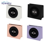 [vsrhkq] BT 5.3 Speaker Display Lyrics Small Speaker Dynamic Scene Office with Clock