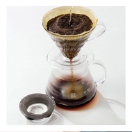 [HARIO Cloud Series] V60 60 Coffee 02 Glass Sharing Pot-Transparent 600ml [XGS-INT-02TB]