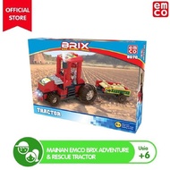 EMCO Brix Adventure & Rescue Tractor Toys
