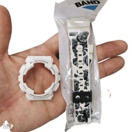 steel watch ♤◎()ORIGINAL CASIO G-SHOCK GMA-S100 S110 S120 S130 S140 BEZEL AND BAND.RESIN QUALITY.