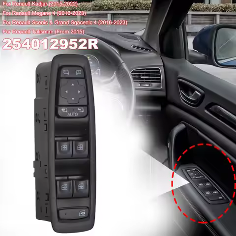 254012952R Electric Power Master Window Lifter Control Switch Button For Renault Megane 4 Kadjar Sce
