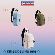 [LING-MEI] Ling-Mei Unisex Fashionable Chest Bag LBR 2408 Durable Strong