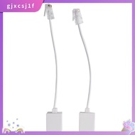 2 socket 8P4C / RJ45 male RJ11 6P4C to female M / F Adapter telephone Ethernet