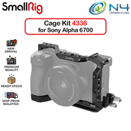 SmallRig 4336 Cage Kit for Sony Alpha 6700 All-in-one full cage which includes a cable clamp for HDM