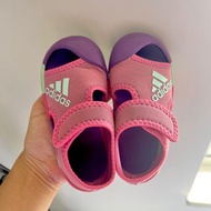 adidas 女童 涼鞋  14cm 游水鞋 沙灘鞋 涉水鞋 雨鞋  水鞋 BB 小童 女孩 小朋友