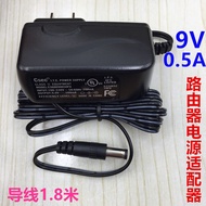 360 Wireless Household Router External Power Adapter 9V0.5A Power Supply 9V500mA Charger 9V1A