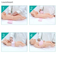 【Louisheart】 2pcs Umbilical Hernia Therapy Treatment Belt Breathable Bag Elastic Cotton Strap Hot