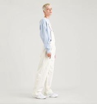 【吊帶褲XS-XL優惠】美國Levi s Utility Loose Overall 米白 吊帶褲 連身褲 寬版直筒褲