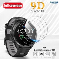 3.6CM HD Tempered Glass Film for Garmin Forerunner 965 / Watch Film Anti-Scratch Anti-Fingerprint Fi