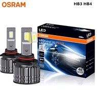 ไฟ LED OSRAM 12/24V H7 H11 H4 HB3 HB4 H8 H16 9006 CF2.0บวกไฟหน้ารถ80W สว่าง6000K ไฟตัดหมอกอัปเกรดสีข
