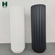 Homyl Tall Floor Vase Flower Holder Gift Indoor Shelf Hydroponic Plant Pot for Living