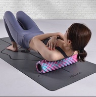 Foam Roller 實心瑜珈滾筒瑜珈柱放鬆肌肉美腿美背狼牙棒UK